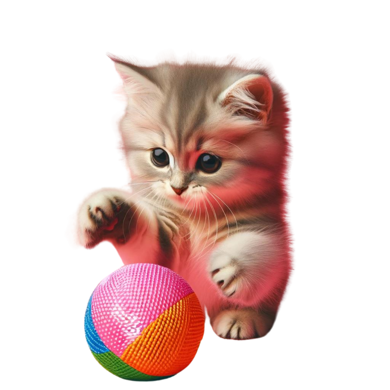 Home 9 chaton joue